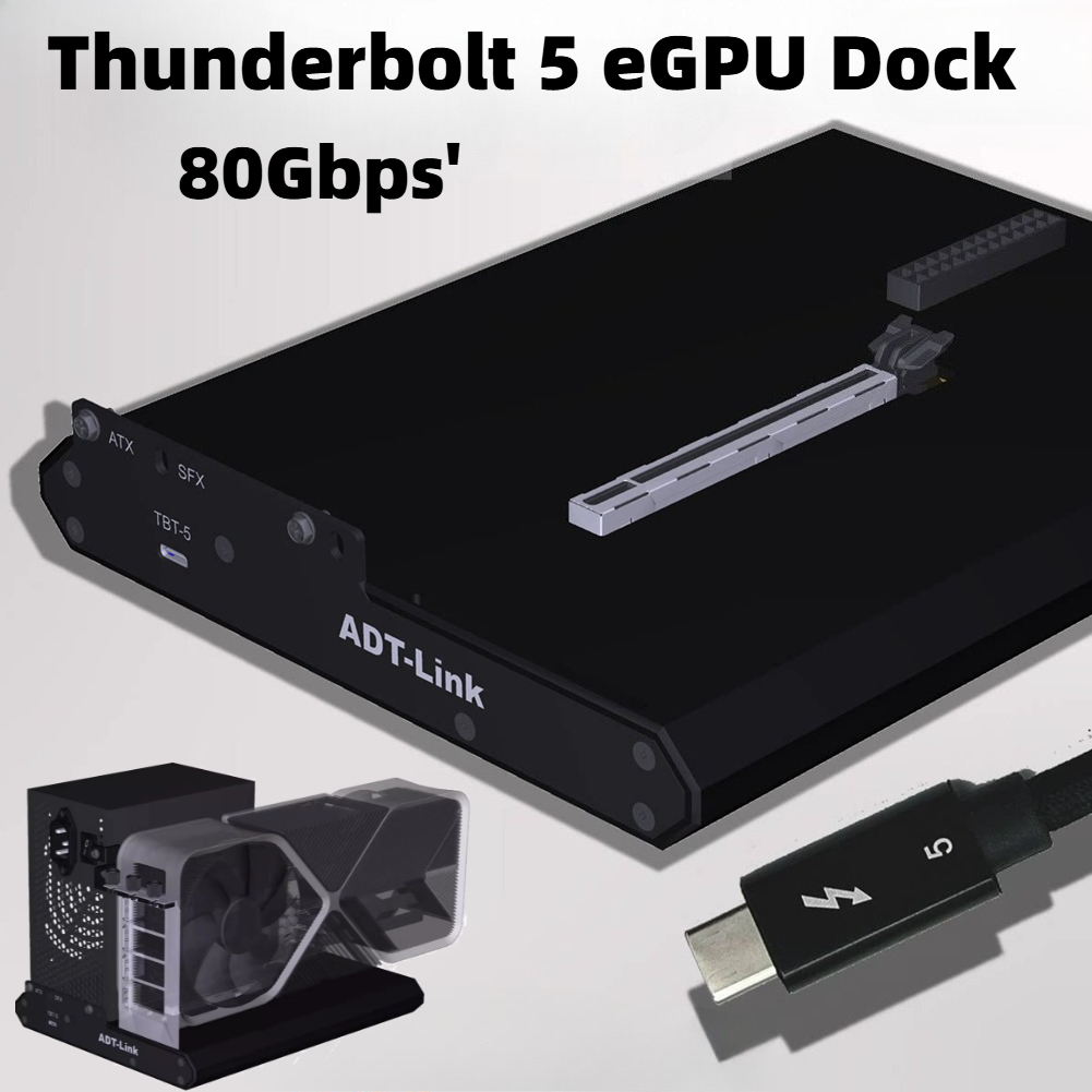 Estação de Docking Externa ADT - Thunderbolt 4 External Gpu Enclosure avaliação e preço
